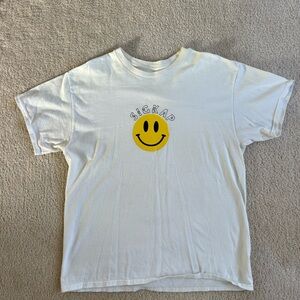 White Smiley Face Sigma Kappa T-Shirt